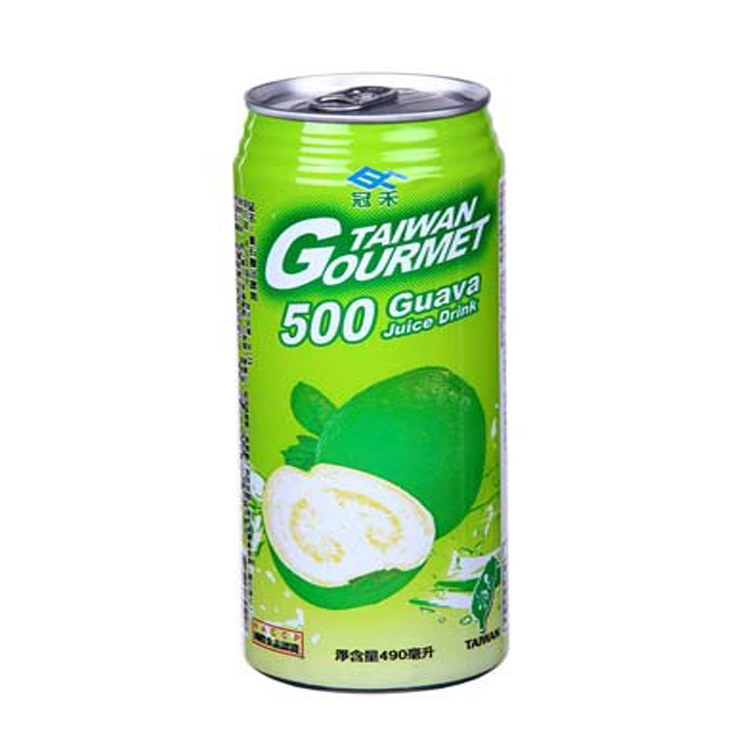 进口食品  台湾美馔 番石榴水蜜桃芒果果汁饮料490ml