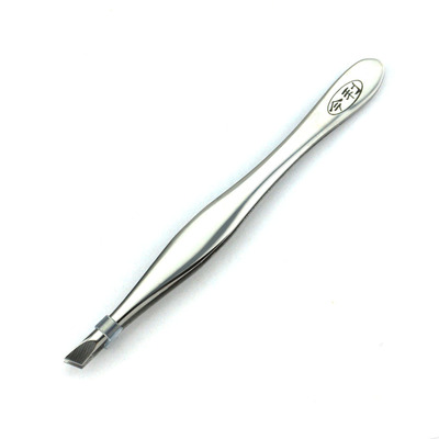 Tweezer Light material Eyebrow Clamp Streamline molding thickening neat Streamline molding