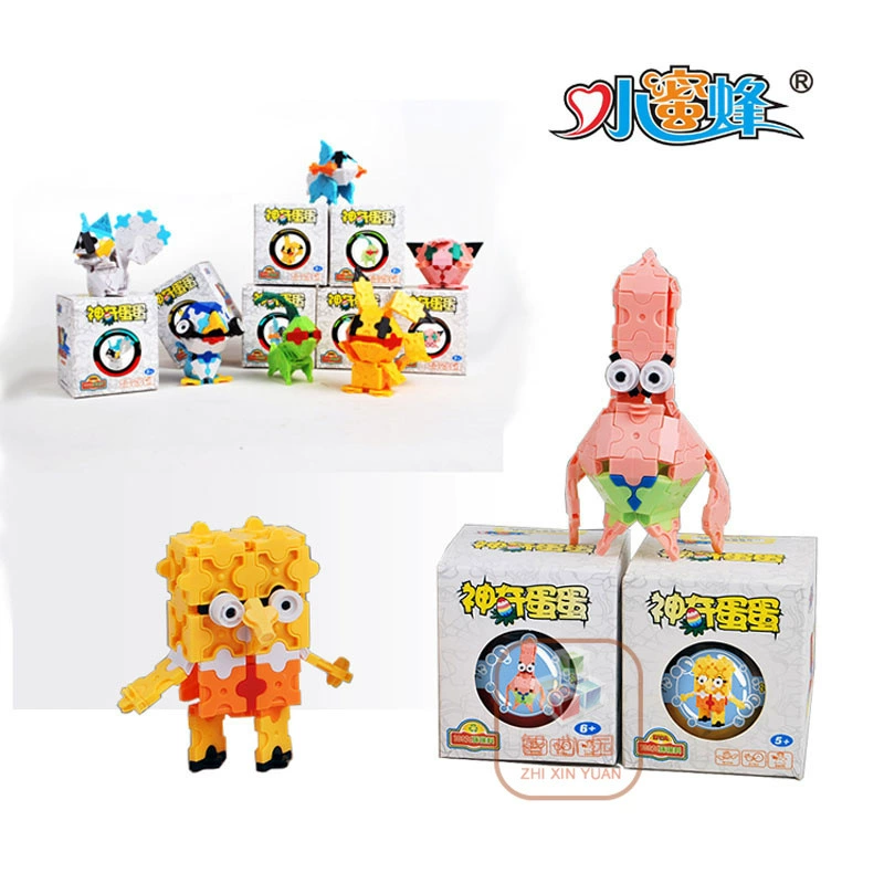 Губка пластиковая интеллектуальная игрушка, пчела, 3D, семейные игры