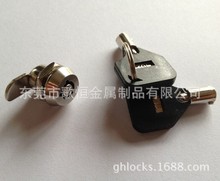 M12-10小梅花弹子小圆锁设备MS102小锁转舌锁小机械考勤机锁