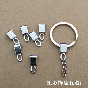 Factory direct sale key ring alloy head chain suit toy accessories accessories recommend mid end product use