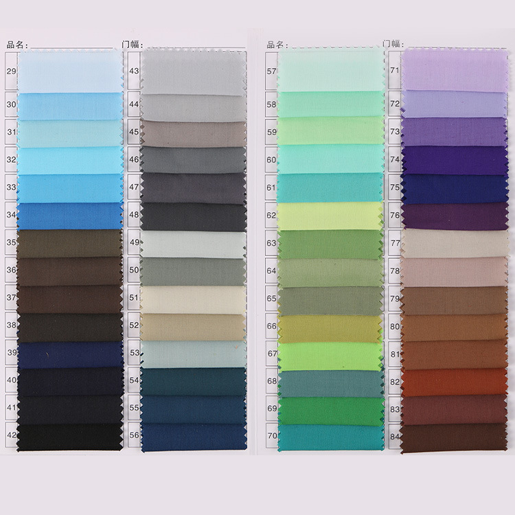 Manufacturer in stock supply TC polyester cotton New 110*76 woven pocket cloth genuine shirt textile fabric Manufacturer in stock supply TC polyester cotton New 110*76 woven pocket cloth genuine shirt textile fabric