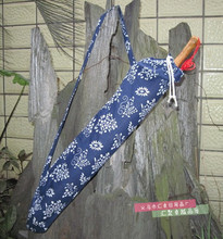 泸州油纸伞包装袋 复古青花布袋 油纸伞布袋 油纸伞收藏收纳