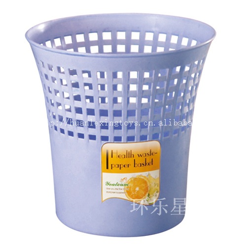 网状废纸篓 无盖 塑料垃圾桶 家用收纳桶 卡通杂物桶 桌面卫生桶