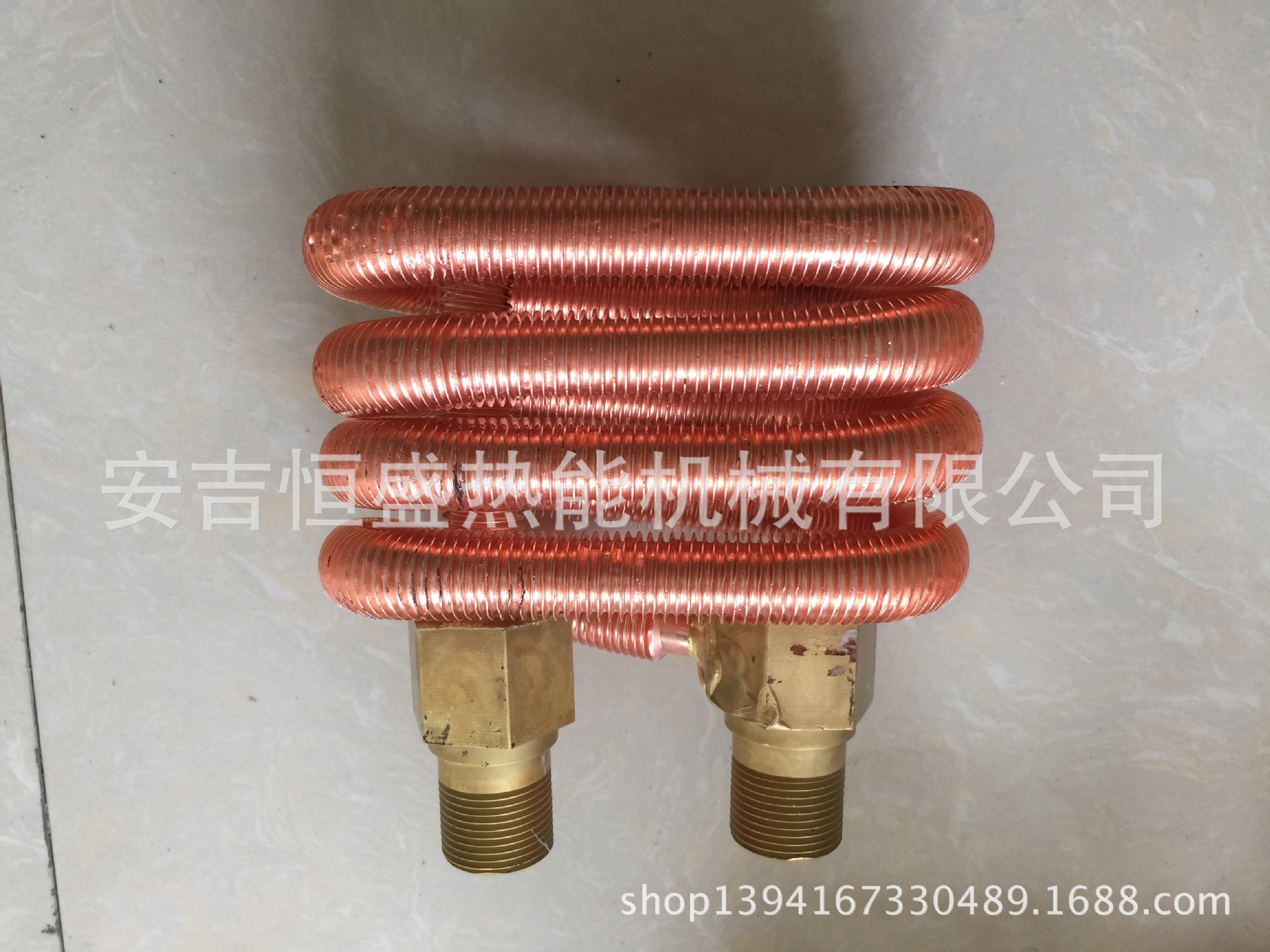 蒸发器散热器加热器阻火器铜铝翅片盘管