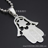 Accessory, necklace stainless steel, European style, wholesale