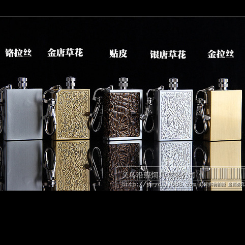 HY608 originality personality waterproof Million times Matches lighter Key buckle Outdoor Portable
