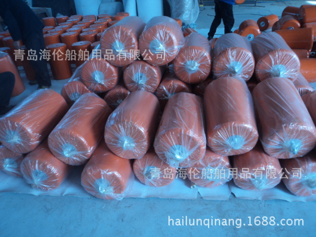 青岛海伦供应各色聚氨酯护舷 实心EVA手提 船艇条防撞设施防撞设