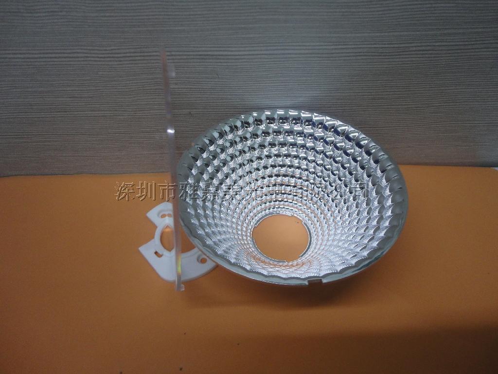 新款COB筒灯反光杯Φ92MM-24°/60°  PC料集成光源反光杯