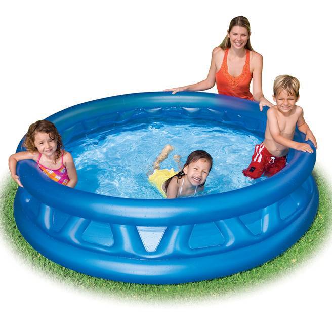 Original genuine goods INTEX soft cushion play pool inflatable family swimming pool Children's ocean ball pool sand pool 58431
