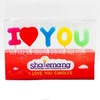 Birthday candle Iloveyou candle children cake birthday romantic candle candle wholesale party supplies