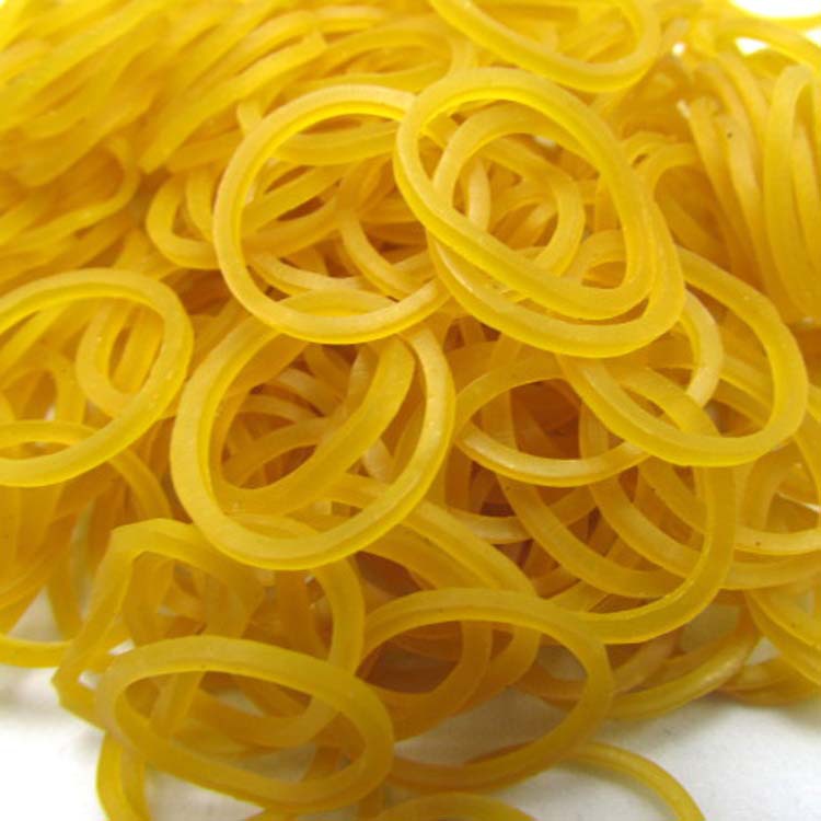 越南天然橡胶黄色皮筋08*1.3火爆促销款橡皮筋