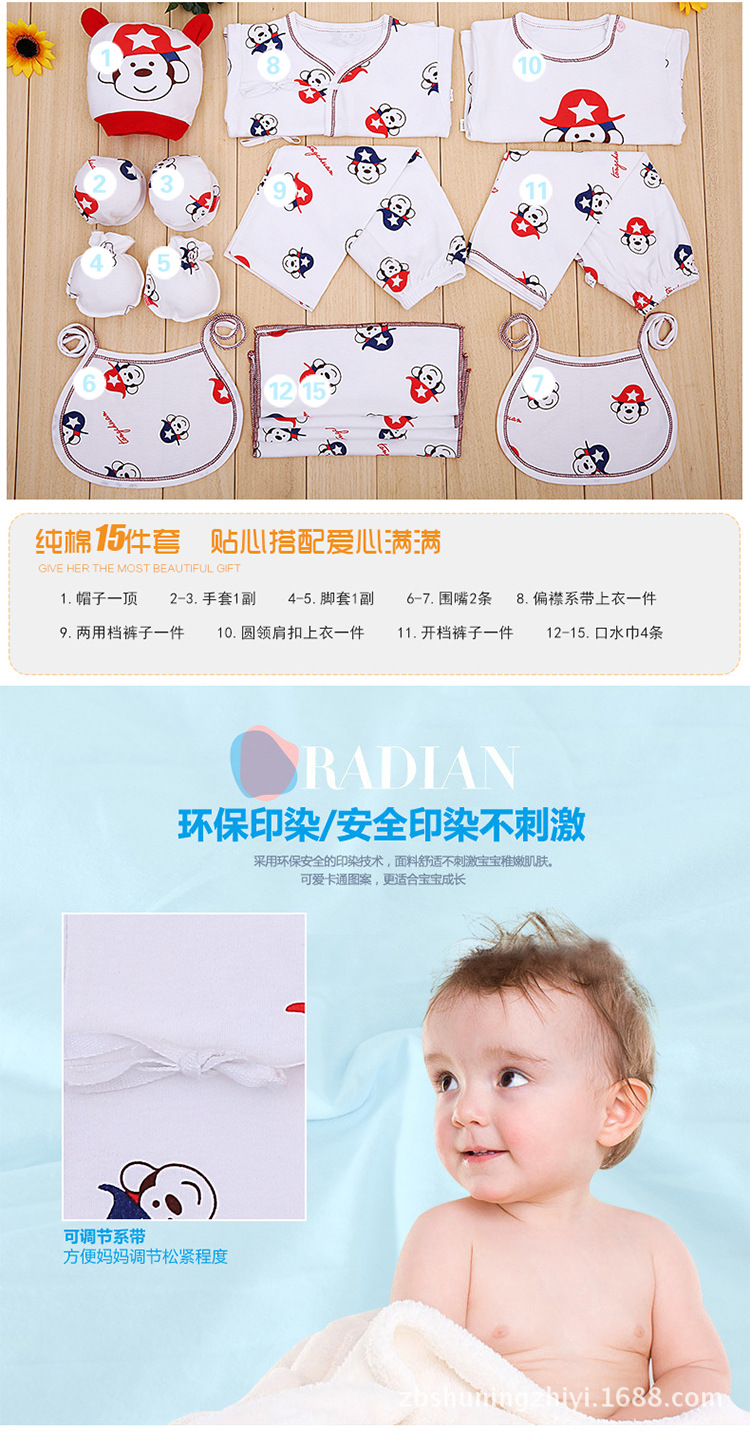 Coffret cadeau pour nouveau-né - Vêtements + Accessoires - Ref 1956284 Image 26