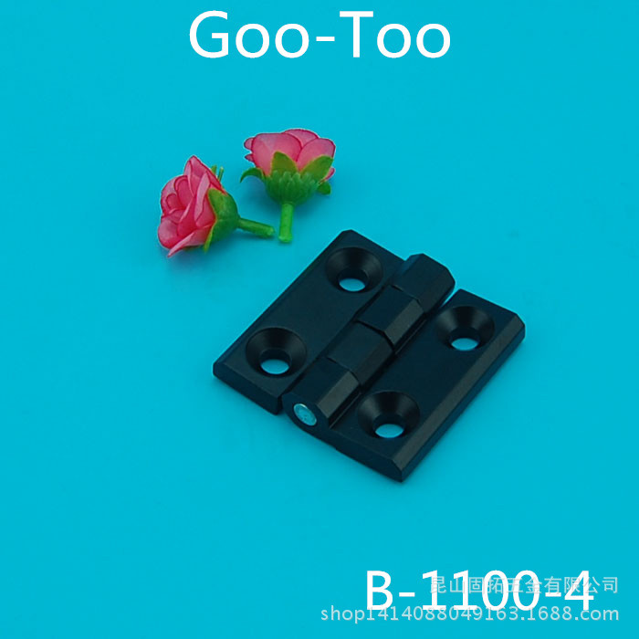 锌合金喷黑铰链B-1100-4