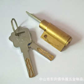 全铜小葫芦加长型电子锁芯 超B级室内门锁芯 蛇形槽叶片锁芯