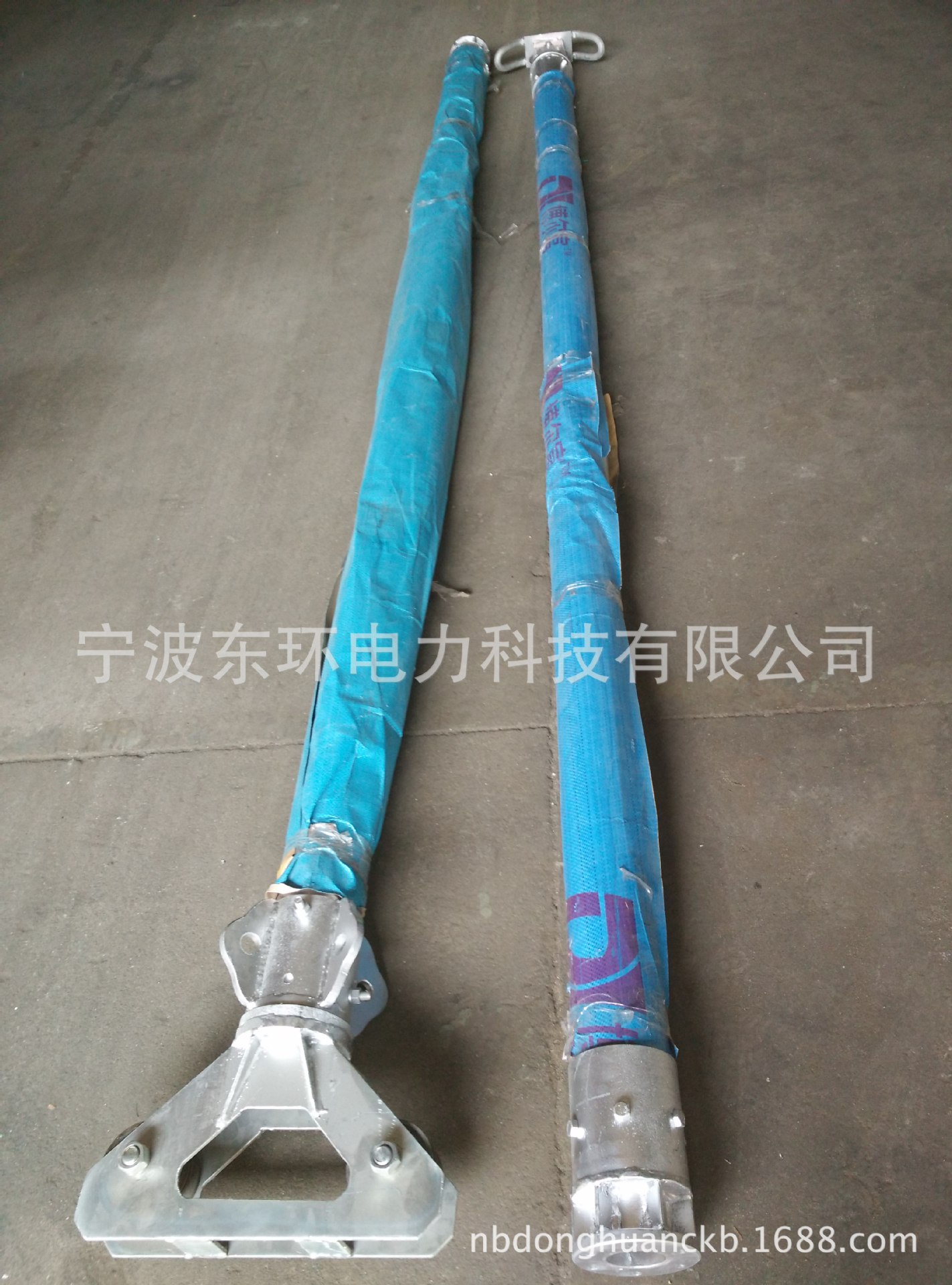 吊装组立杆塔120-150mm管式扒杆铝合金管式内悬浮抱杆-阿里巴巴