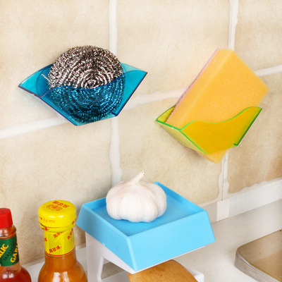 Kitchen sucker Colorful water tank Drain shelf multi-function sponge Shelf Shower Room Debris Storage rack 50g