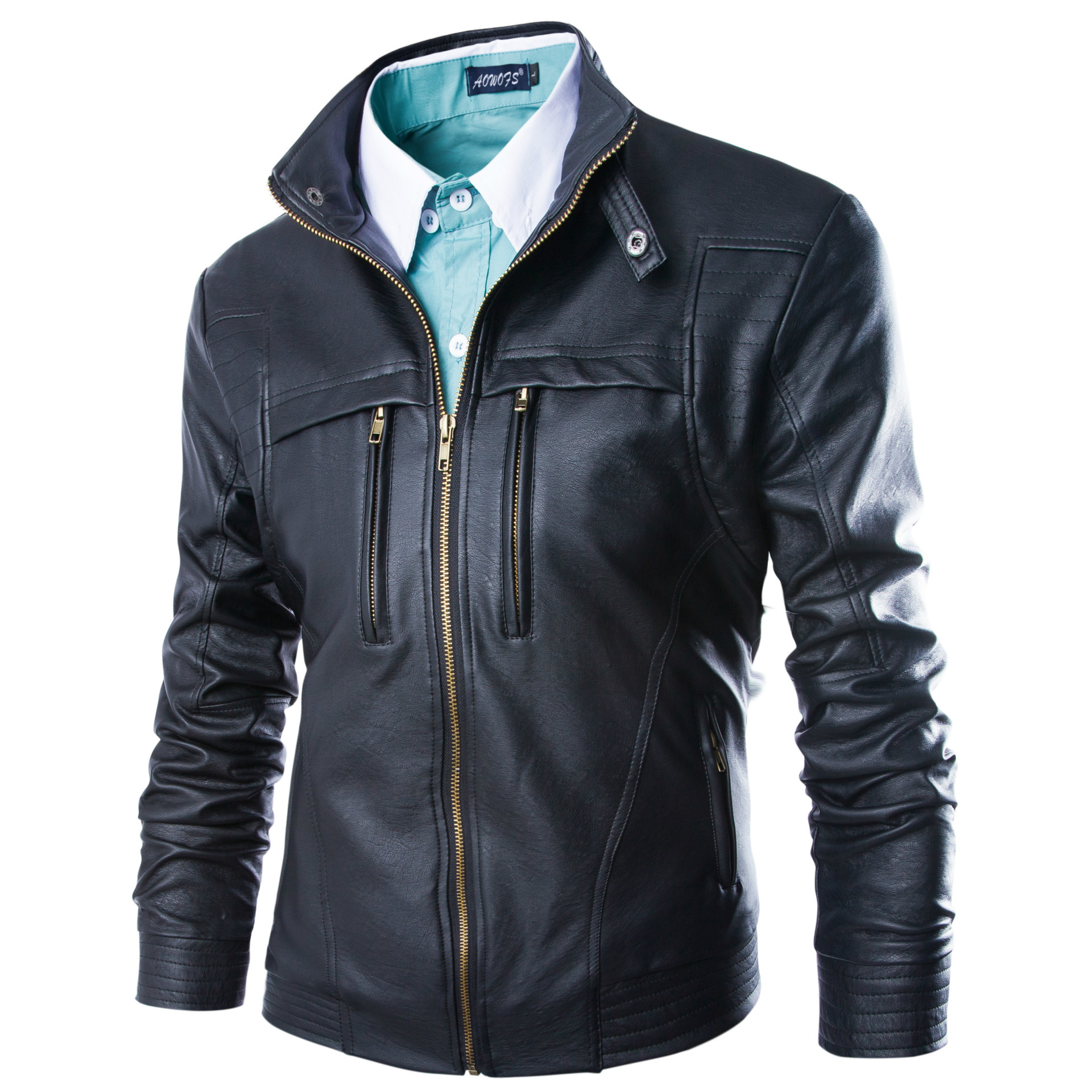 Veste en cuir homme - Ref 3443651 Image 5