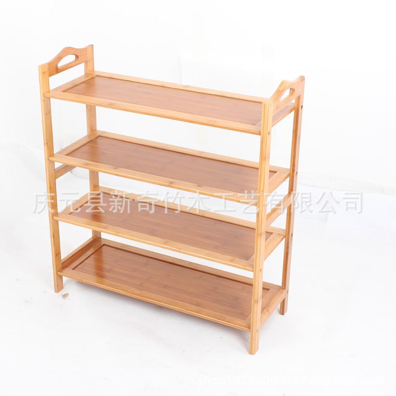 厂家直销鞋柜实木鞋架竹架子 实木板楠竹置物鞋架质量三包-阿里巴巴
