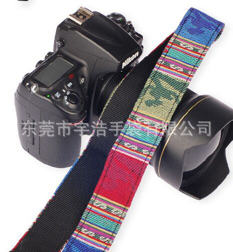 Ethnic retro straps