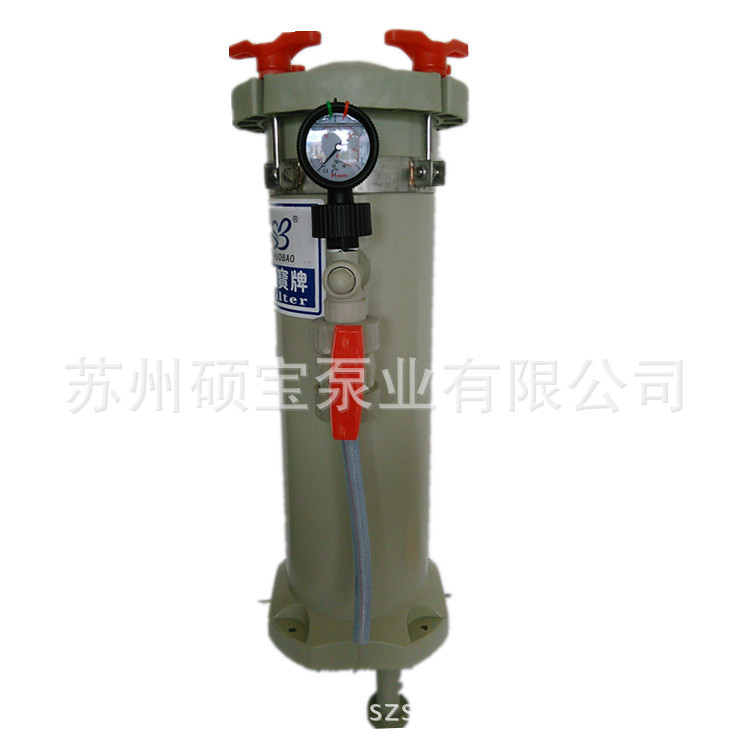 精密药业过滤器 自吸桶过滤器 废水处理过滤器 PP塑料袋式过滤器