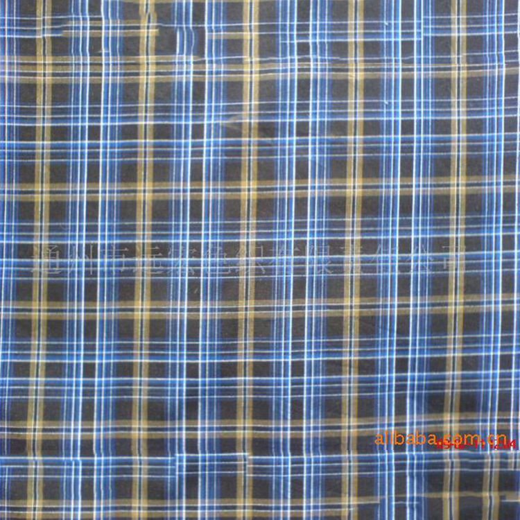 供应色织面料 衬衫休闲服棉服时装优质时装色织布厂家批发