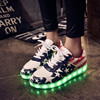 Fluorescence summer sneakers for beloved suitable for men and women for leisure, Korean style