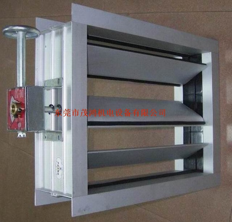 铝质蜗轮风量调节阀2