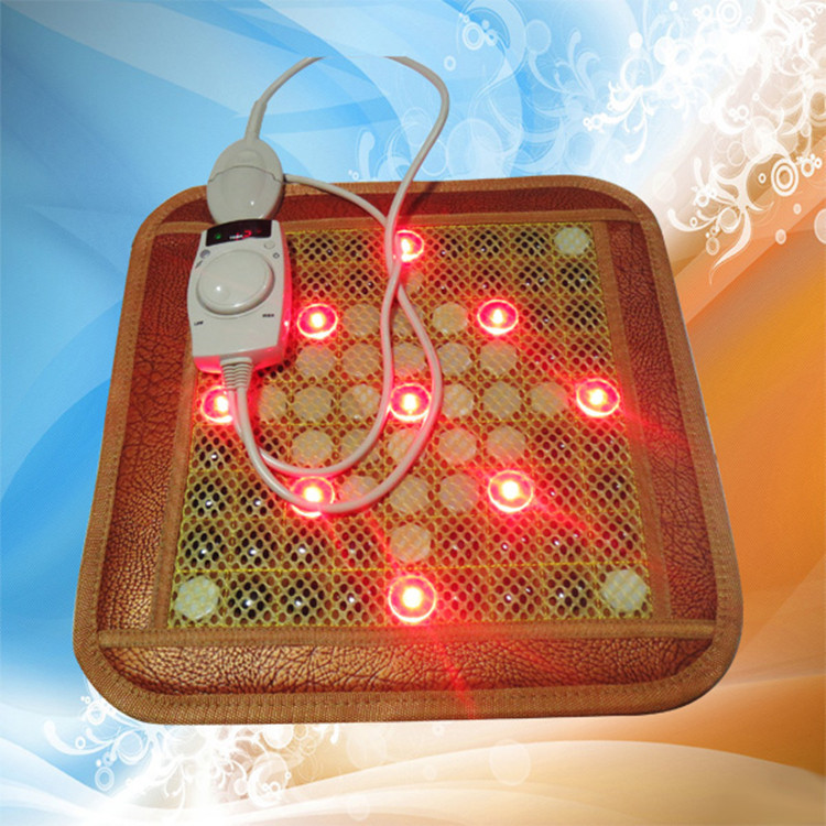 滨海亚太 单人45*45四季坐垫玉石沙发定制客厅地毯光波红外灯椅垫|ru