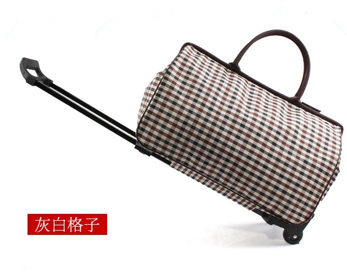 Retro moda trolley bolsa de viaje bolso de equipaje trolley bolsa de equipaje impermeable Universidad bolsa de la carretilla