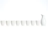 Pure white foam
