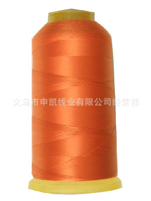 주황색 10337 150D 세 가닥 가는 실