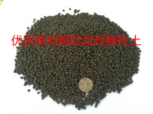 泥炭土颗粒 圆粒草炭土-多肉介质兰花植料 颗粒泥炭土3-5mm