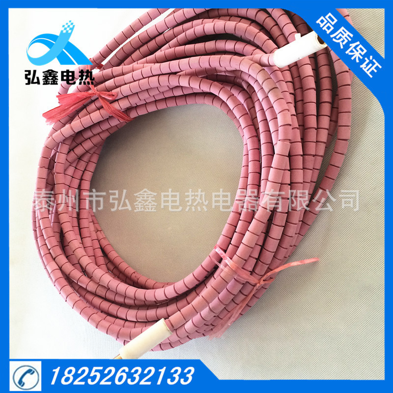 【弘鑫】履带式陶瓷加热绳 高温加热带 陶瓷电热带