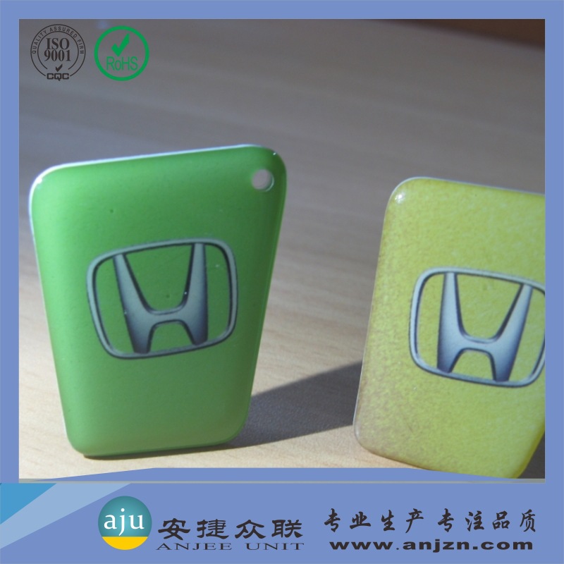 高档精致 ID/IC芯片VIP卡制作 塑料滴胶会员卡