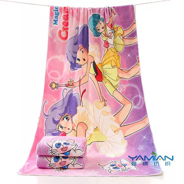 Microfiber printing towel Cartoon Cartoon pattern full version of the thermal transfer professional fabric professional manufacturers!