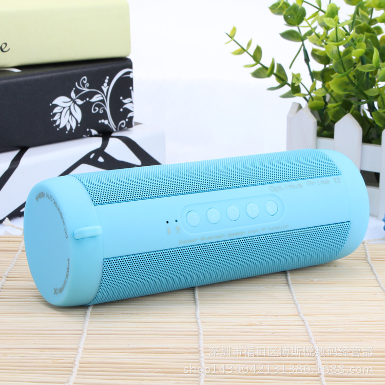 Factory T2 Wireless Bluetooth Audio Waterproof Outdoor Bicycle Riding Portable Radio Speaker
