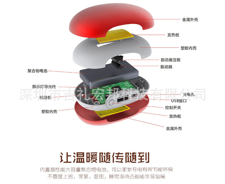 Réchauffeur USB pour les mains - Ref 416431 Image 14