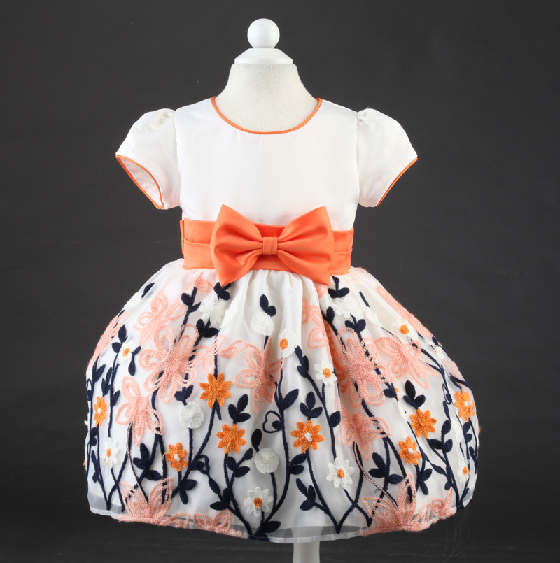 Bow flower dress 2