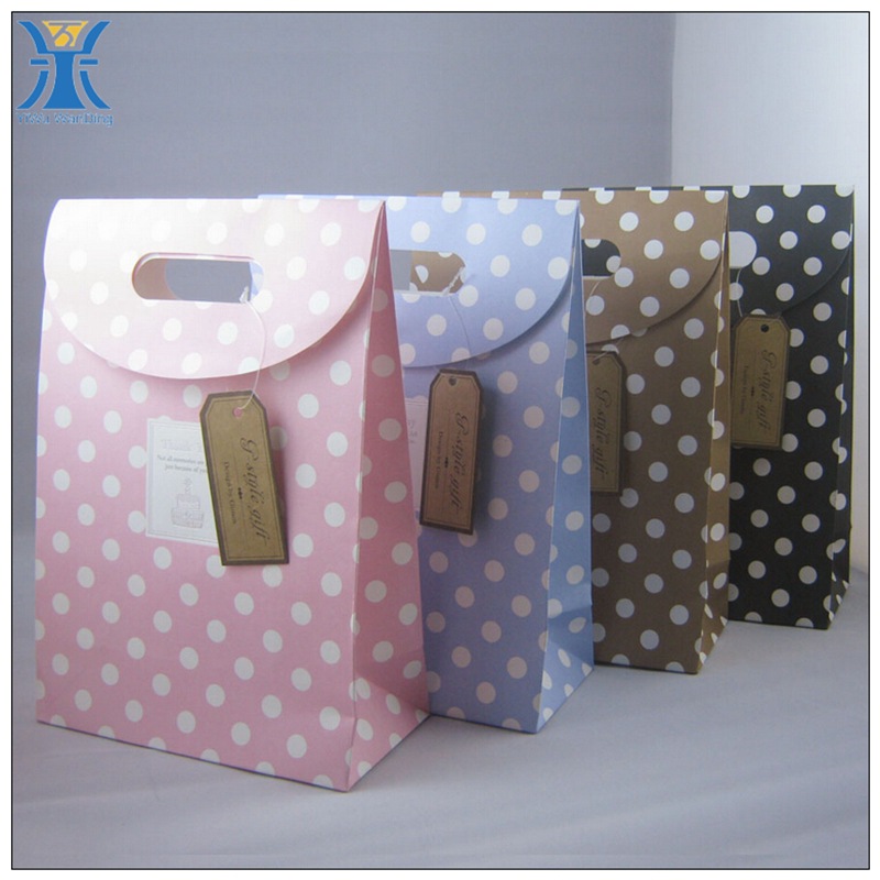 精美礼品袋 翻盖粘扣纸袋批发定制节日礼品包装袋印刷各规格出售