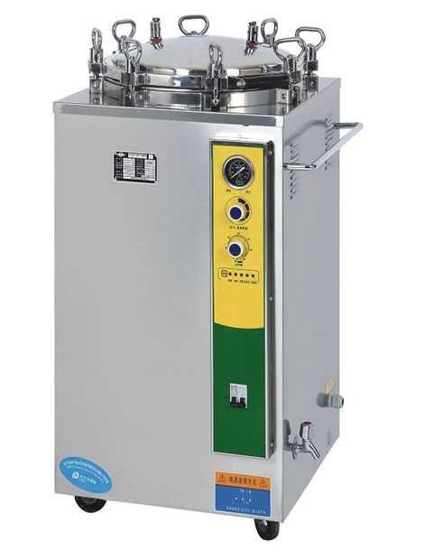 LS-50LJ (оригинал LS-B50L) паровой стерилизатор с вертикальным давлением, Автоматическое отключение воды, время контроля температуры