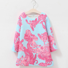 儿童公主裙冬裙摆连衣裙风格款跨境货源代理一件代发欧美婴童in