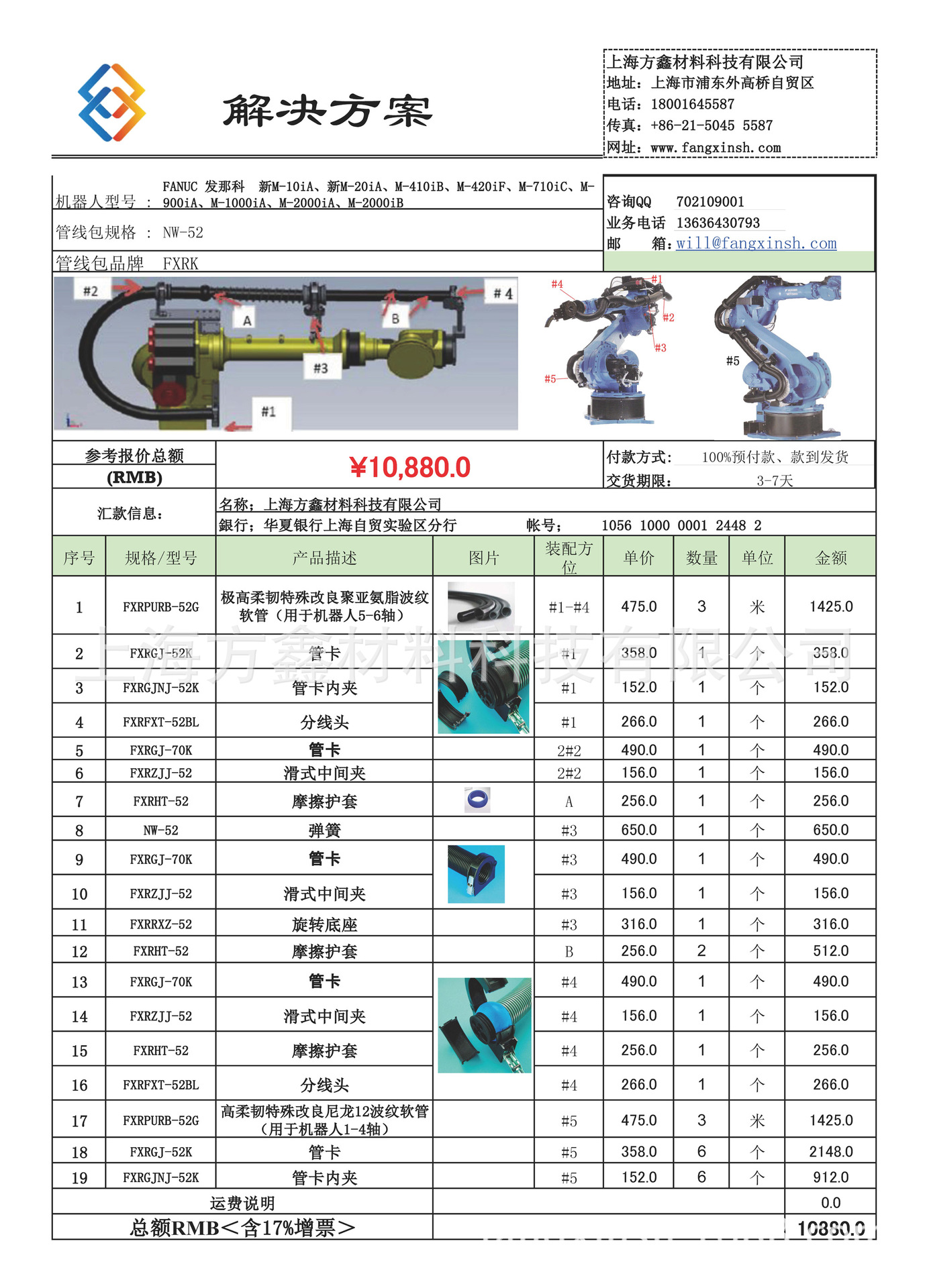 FANUC发那科  FXRK-NW-52