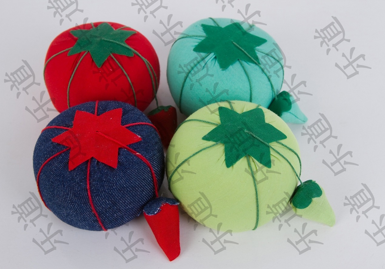 优质针插包十字锈缝纫配件 插针包  蕃茄针扎  cushion