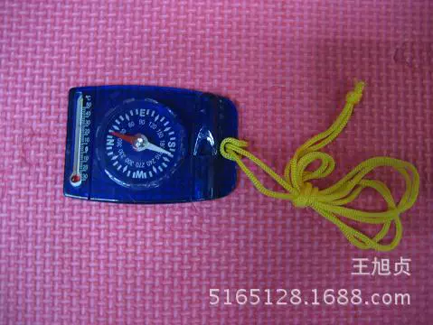 Свисток-компас с термометром, подвеска, товары для улицы, свисток, рекламный подарок