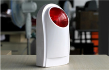 無線聲光警號可以直接配報警器使用wireless flash siren有電池版
