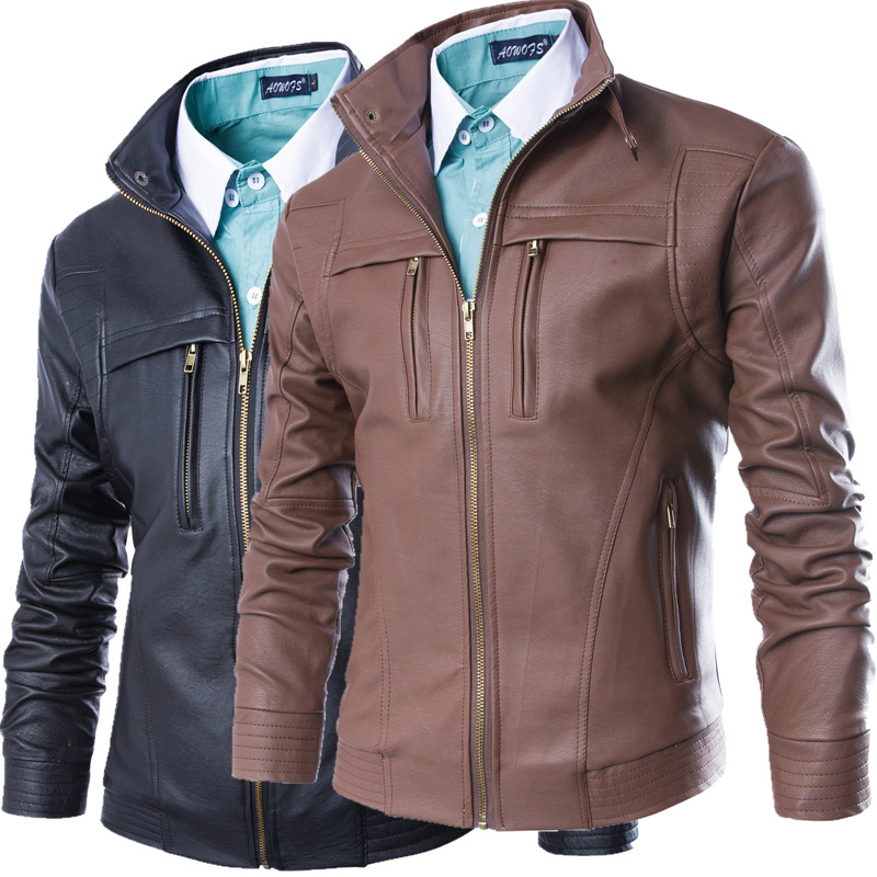 Veste en cuir homme - Ref 3443651 Image 3