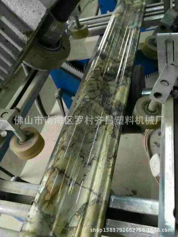 石塑线条挤出机 PVC石基挡水条生产线