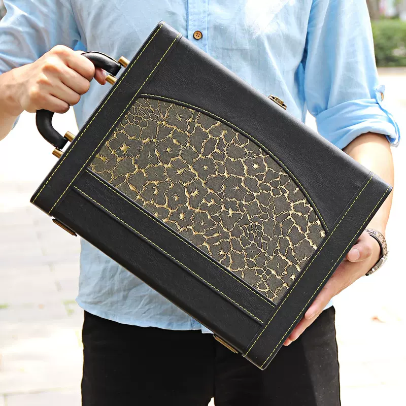 厂家直销 双支葡萄酒高档包装盒 双瓶红酒皮质包装礼盒 批发