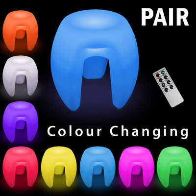 new pattern LED Luminous stool Shoe changing stool Bar counter personality Fashion creative Bar Night